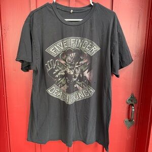 Five Finger Death Punch Worn Concert Tee!